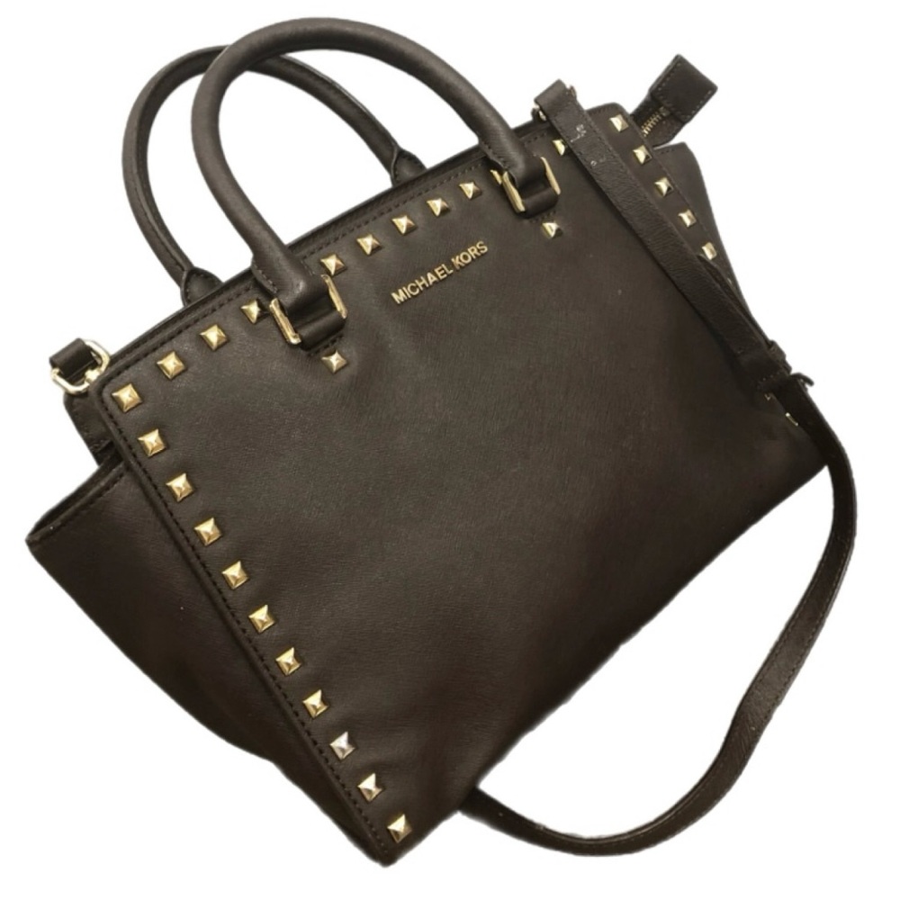 Michael Kors Manhattan leather handbag